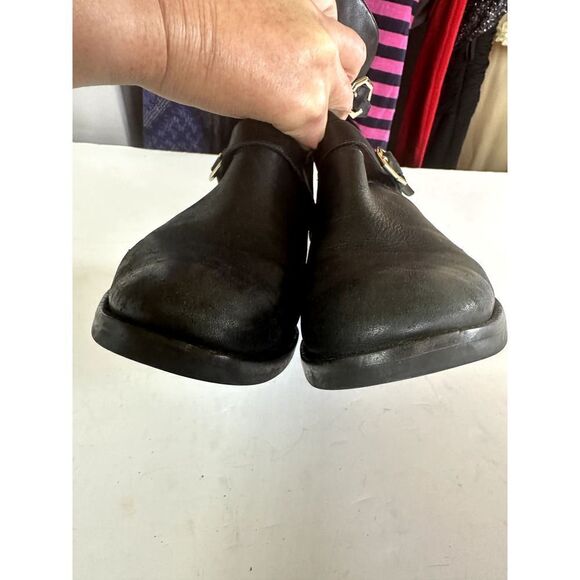 COLE HAAN Women's Leela Grand Moto Leather Booties Black Size 9B - Picture 11 of 16